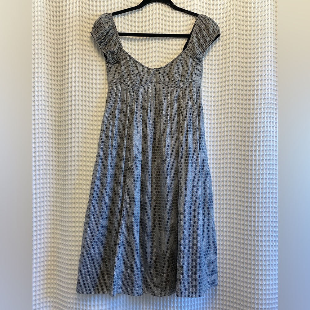 NWOT Derek Lam Sz 0 Lightweight Airy Dress 100% Cotton Outer 100% Silk Lining